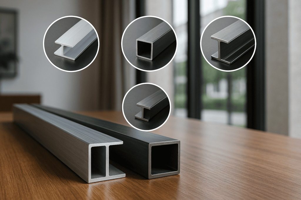 Порівняння алюмінієвих і сталевих профілів