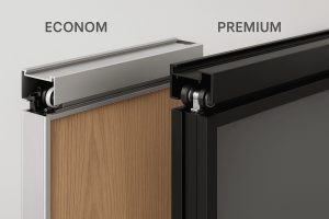 Розсувні системи ECONOM vs PREMIUM: як обрати під конкретну задачу
